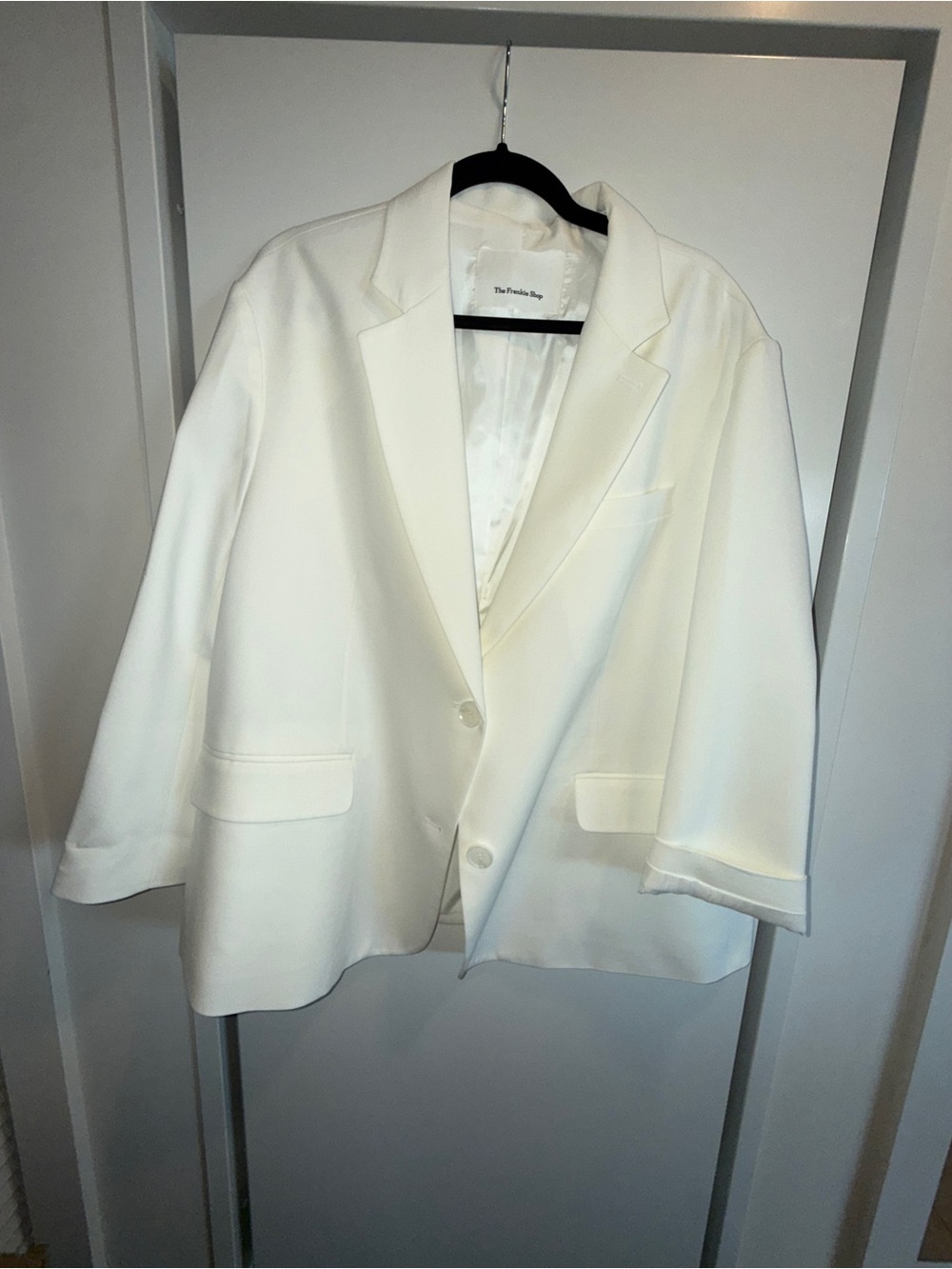 Frankie Shop Bea Blazer White New!! - Picture 4 of 7